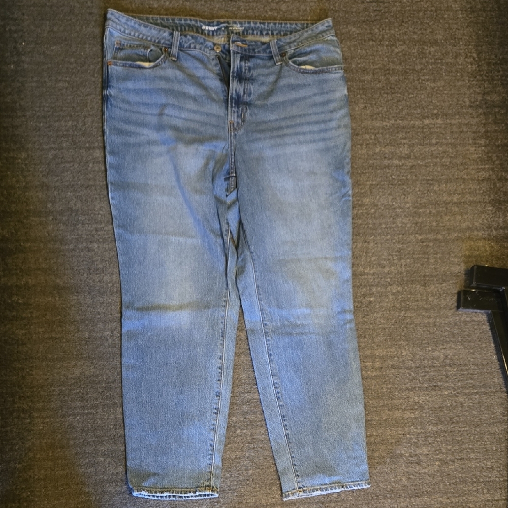 Old Navy Blue Straight Leg Jeans